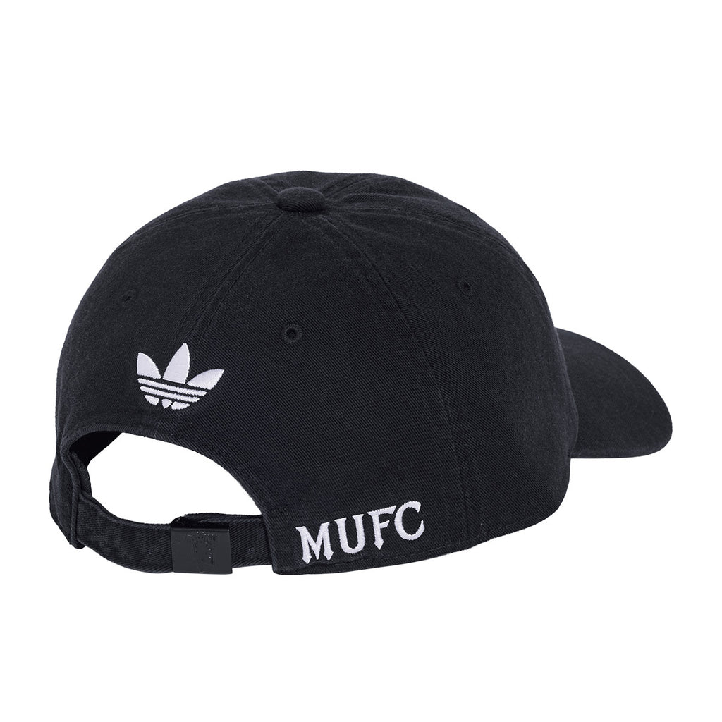 ADIDAS MANCHESTER UNITED 2026/2027 DAD CAP - BLACK/WHITE