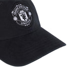 ADIDAS MANCHESTER UNITED 2026/2027 DAD CAP - BLACK/WHITE