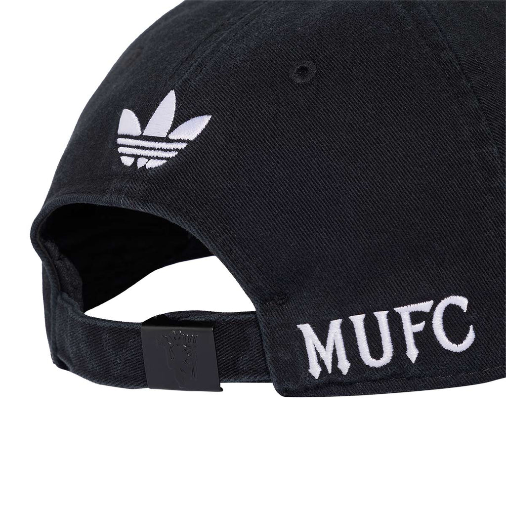 ADIDAS MANCHESTER UNITED 2026/2027 DAD CAP - BLACK/WHITE