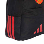 ADIDAS MANCHESTER UNITED 2026/2027 KIDS BACKPACK - BLACK/MUFC RED