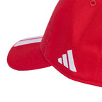 ADIDAS MANCHESTER UNITED 2026/2027 KIDS CAP - MUFC RED/WHITE