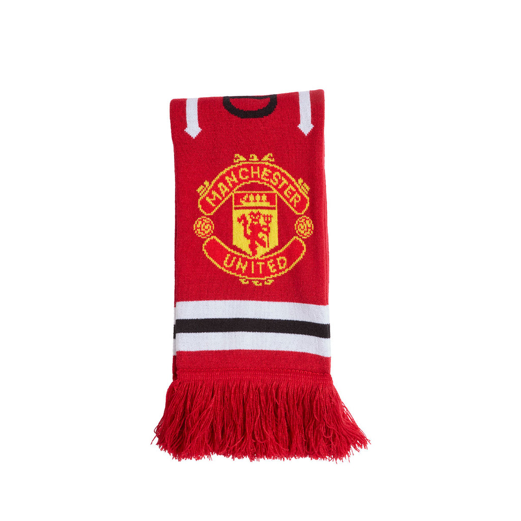 ADIDAS MANCHESTER UNITED 2026/2027 SCARF - MUFC RED/WHITE/BLACK