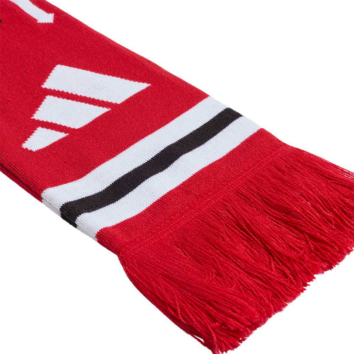 ADIDAS MANCHESTER UNITED 2026/2027 SCARF - MUFC RED/WHITE/BLACK