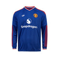 ADIDAS MANCHESTER UNITED 2026/2027 AWAY REPLICA LONG SLEEVE JERSEY - TEAM ROYAL BLUE