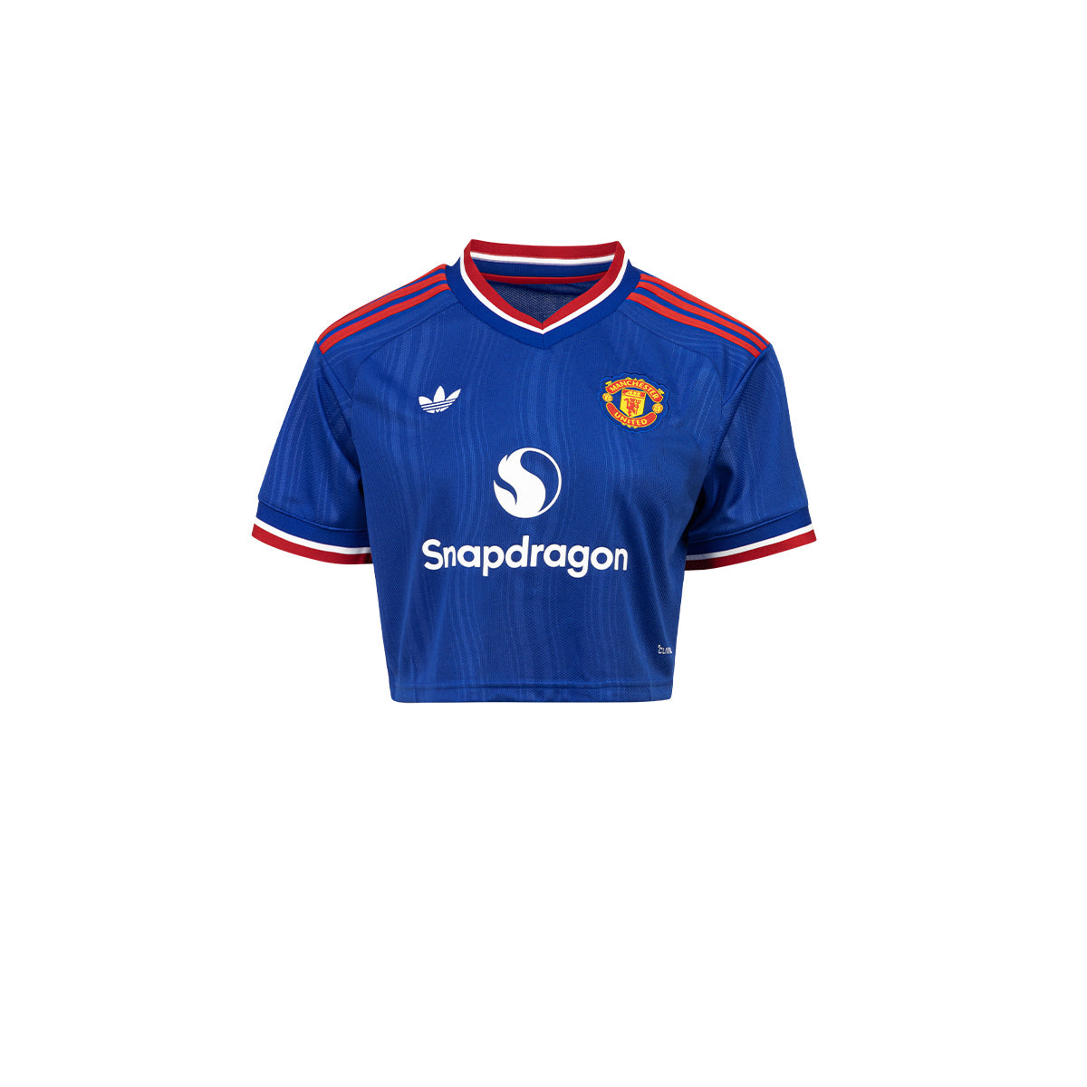 ADIDAS MANCHESTER UNITED 2026/2027 AWAY WOMEN CROP JERSEY - TEAM ROYAL BLUE