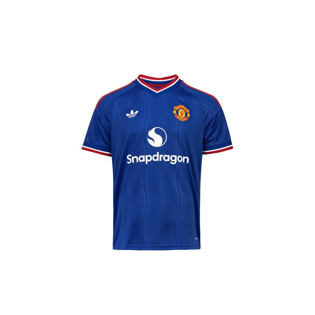 ADIDAS MANCHESTER UNITED 2026/2027 AWAY KIDS JERSEY - TEAM ROYAL BLUE