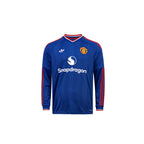 ADIDAS MANCHESTER UNITED 2026/2027 AWAY KIDS LONG SLEEVE JERSEY - TEAM ROYAL BLUE