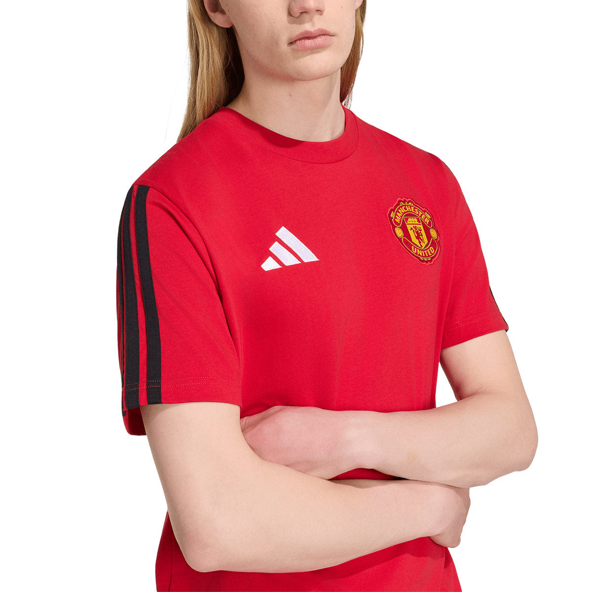 ADIDAS MANCHESTER UNITED DNA TEE - MUFC RED