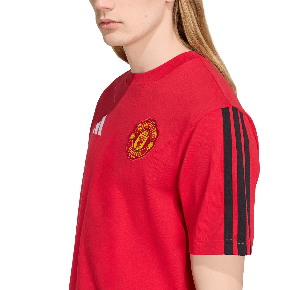 ADIDAS MANCHESTER UNITED DNA TEE - MUFC RED