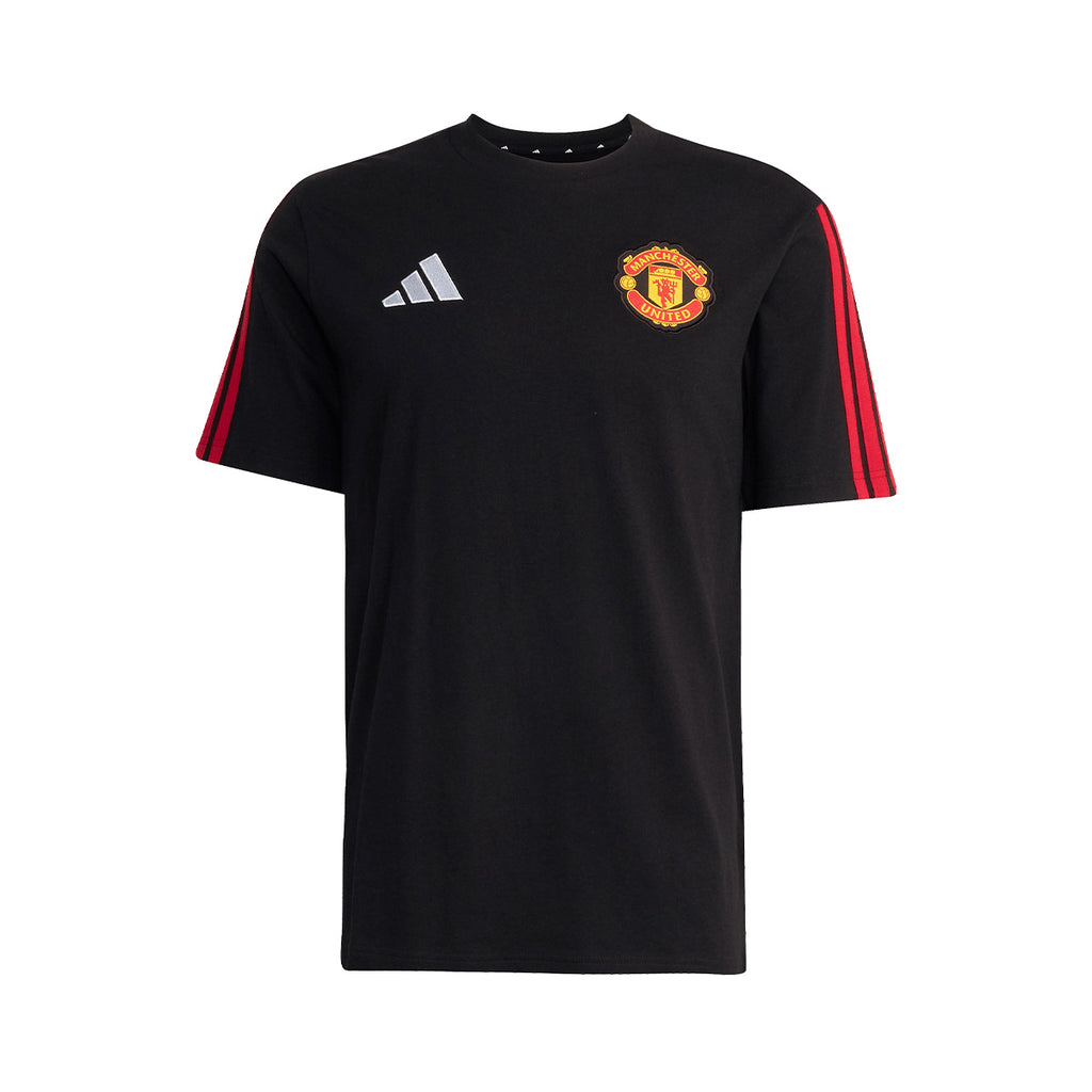 ADIDAS MANCHESTER UNITED DNA TEE - BLACK