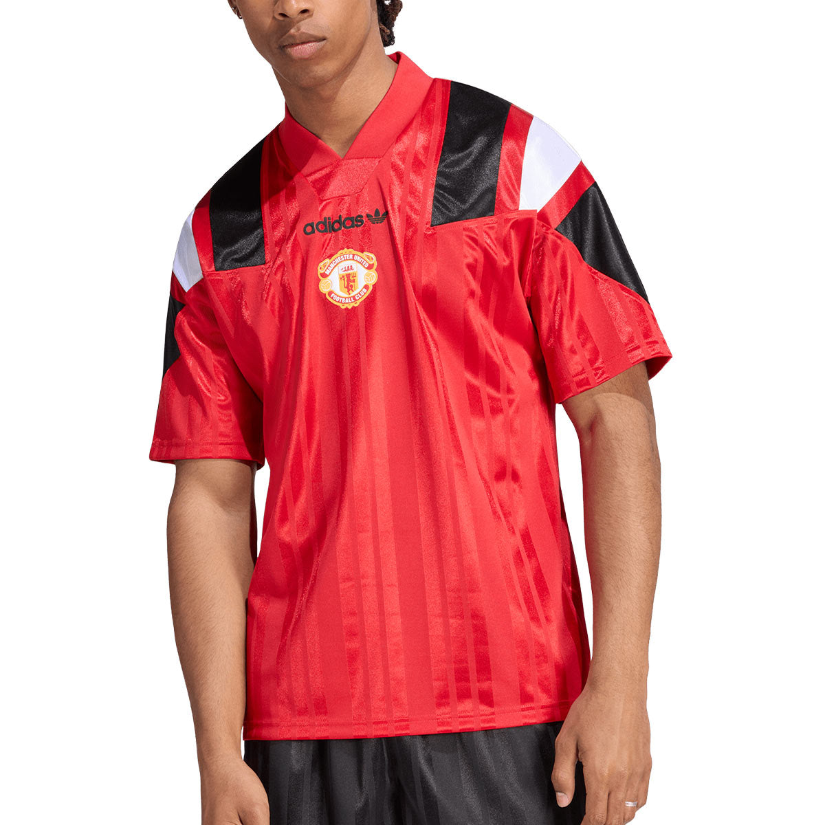 ADIDAS MANCHESTER UNITED EQT JERSEY - MUFC RED