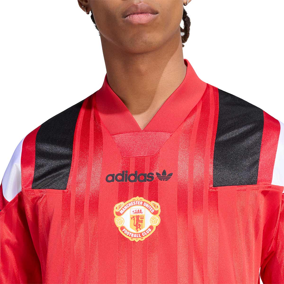 ADIDAS MANCHESTER UNITED EQT JERSEY - MUFC RED