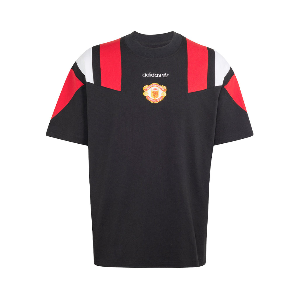 ADIDAS MANCHESTER UNITED EQT TEE - BLACK