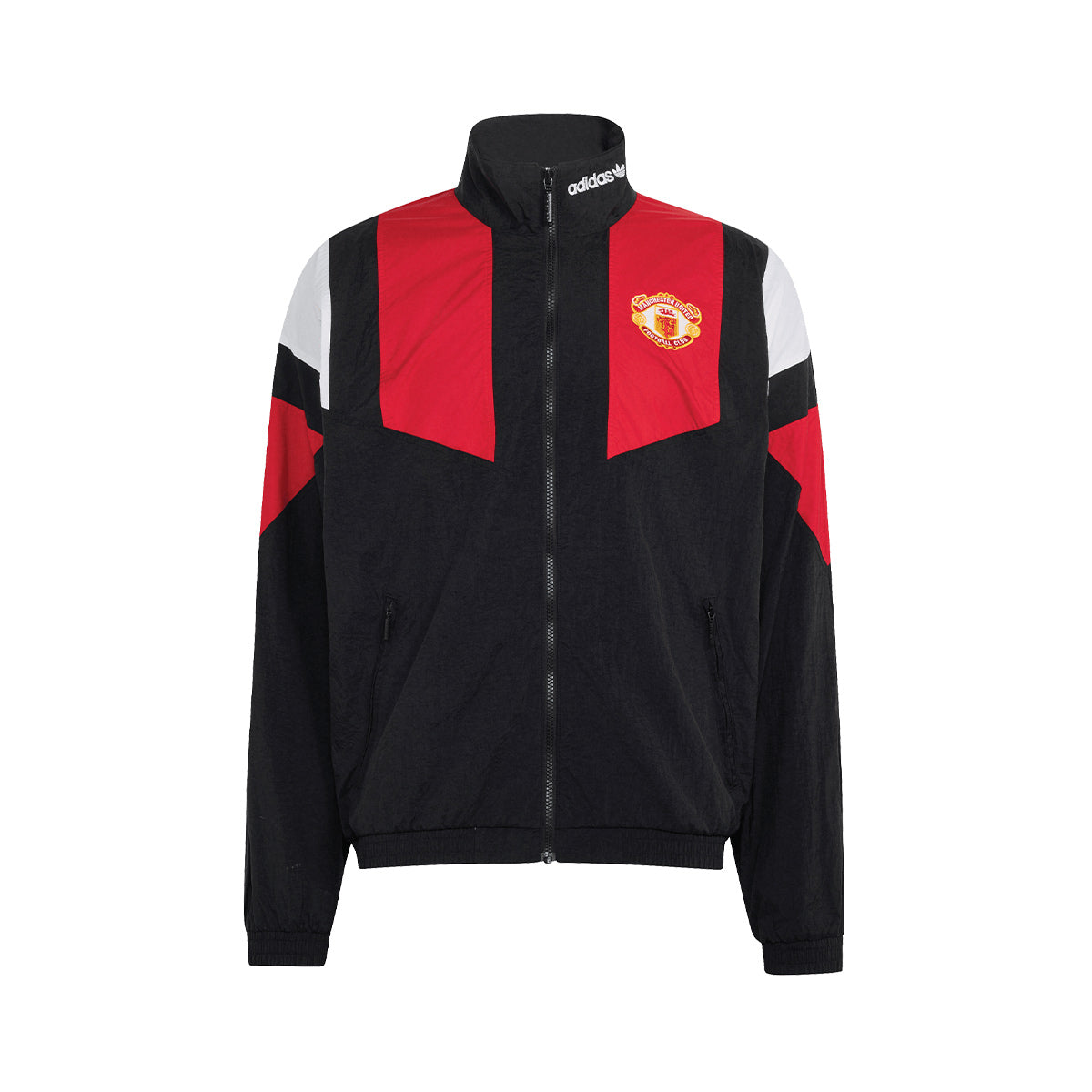 ADIDAS MANCHESTER UNITED EQT TRACK TOP - BLACK