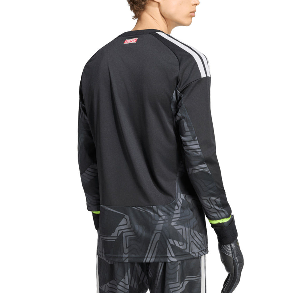 ADIDAS MANCHESTER UNITED 2026/2027 HOME GK LONG SLEEVE JERSEY - BLACK
