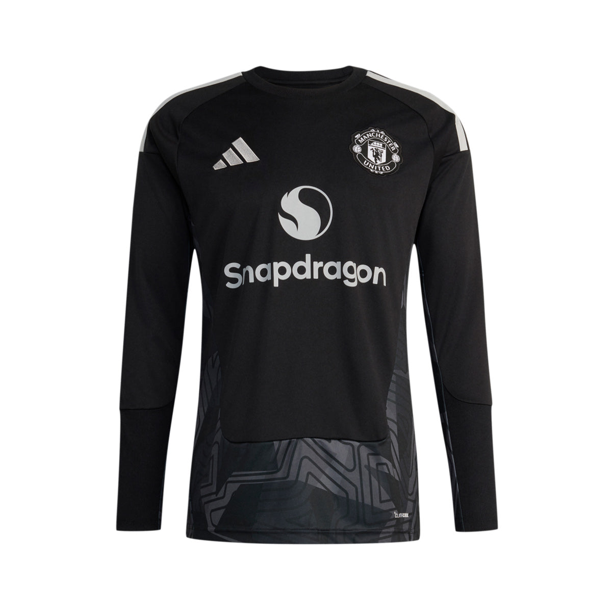 ADIDAS MANCHESTER UNITED 2026/2027 HOME GK LONG SLEEVE JERSEY - BLACK