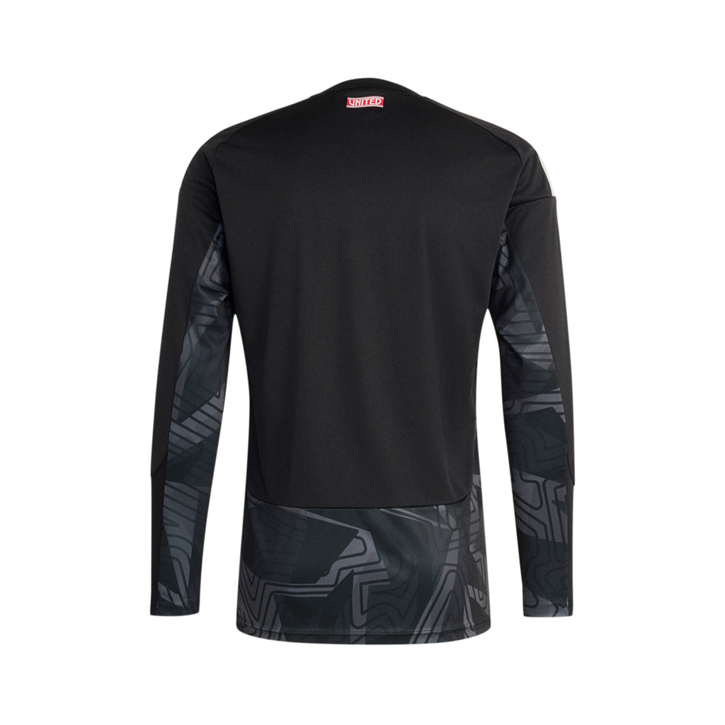 ADIDAS MANCHESTER UNITED 2026/2027 HOME GK LONG SLEEVE JERSEY - BLACK