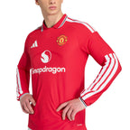 ADIDAS MANCHESTER UNITED 2026/2027 HOME PLAYER LONG SLEEVE JERSEY - MUFC RED