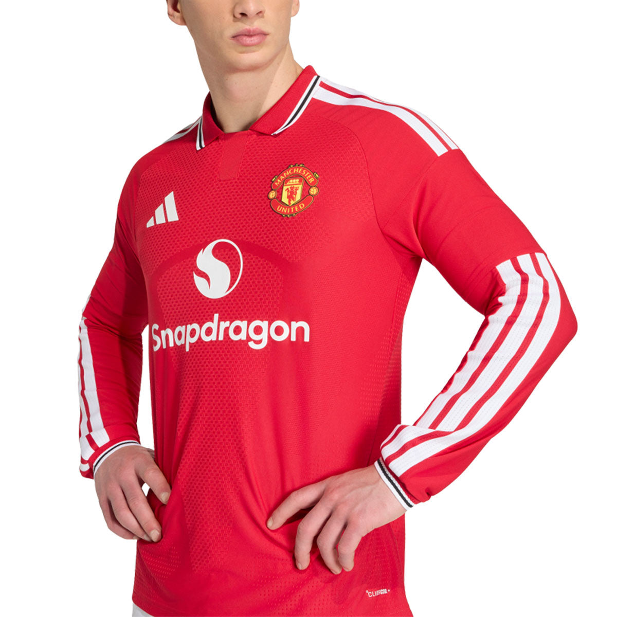 ADIDAS MANCHESTER UNITED 2026/2027 HOME PLAYER LONG SLEEVE JERSEY - MUFC RED
