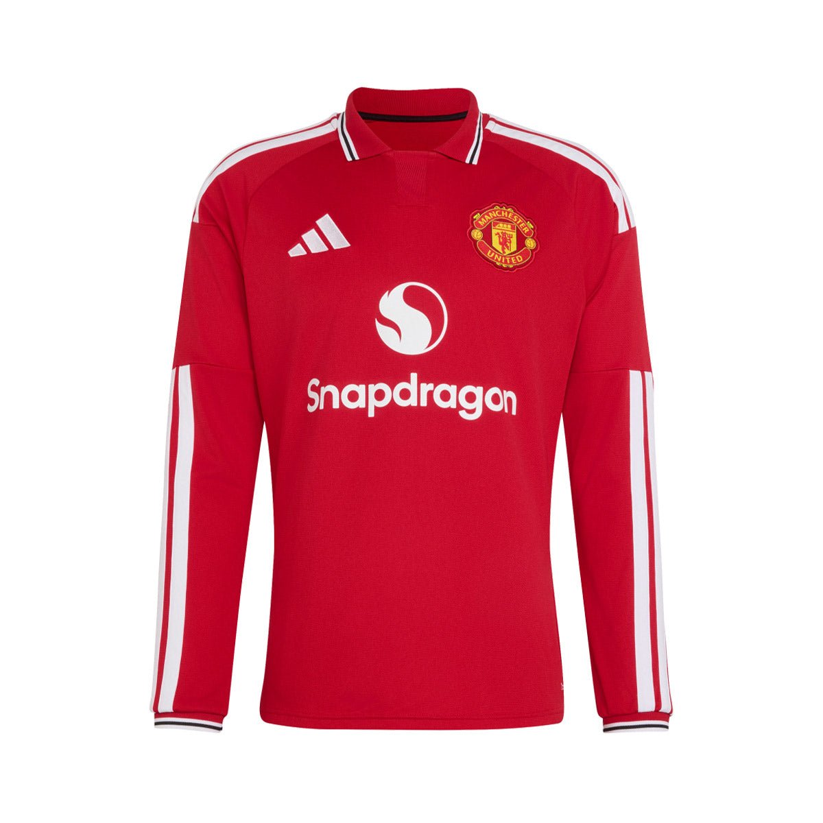 ADIDAS MANCHESTER UNITED 2026/2027 HOME REPLICA LONG SLEEVE JERSEY - MUFC RED