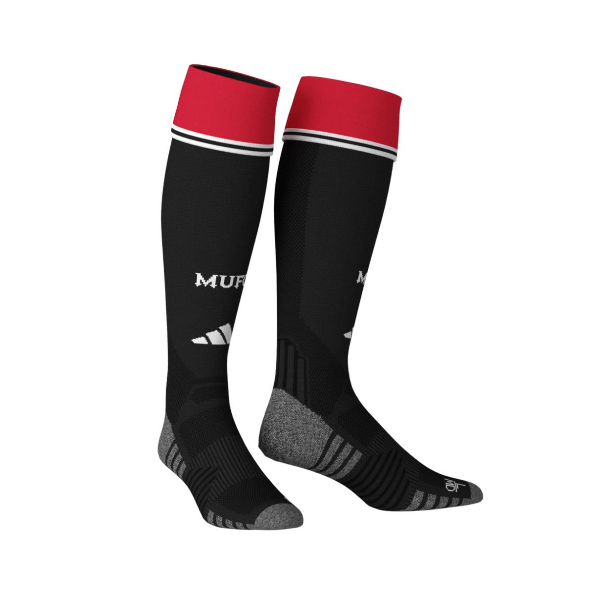 ADIDAS MANCHESTER UNITED 2026/2027 HOME SOCKS - BLACK