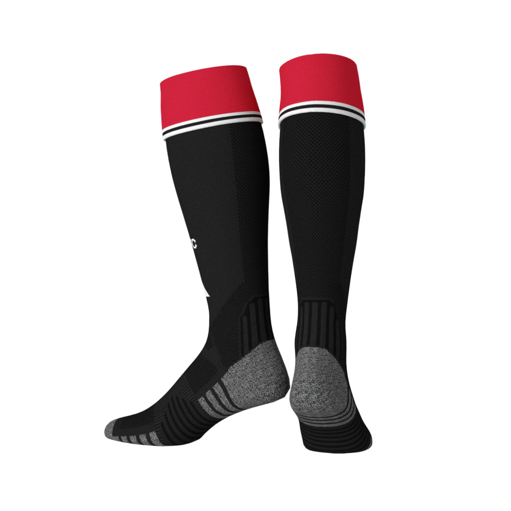 ADIDAS MANCHESTER UNITED 2026/2027 HOME SOCKS - BLACK