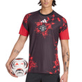 ADIDAS MANCHESTER UNITED 2026/2027 PRE SHIRT - MUFC RED/BLACK