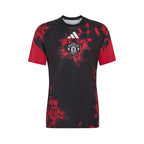 ADIDAS MANCHESTER UNITED 2026/2027 PRE SHIRT - MUFC RED/BLACK