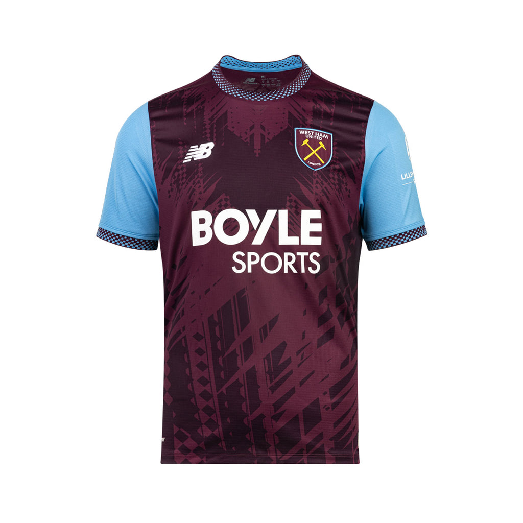 NEW BALANCE WEST HAM UNITED 2026/2027 HOME REPLICA JERSEY - MAROON
