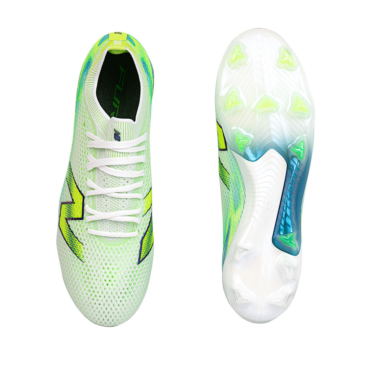 NEW BALANCE FURON 9 ELITE FG - WHITE/ALKALINE GREEN