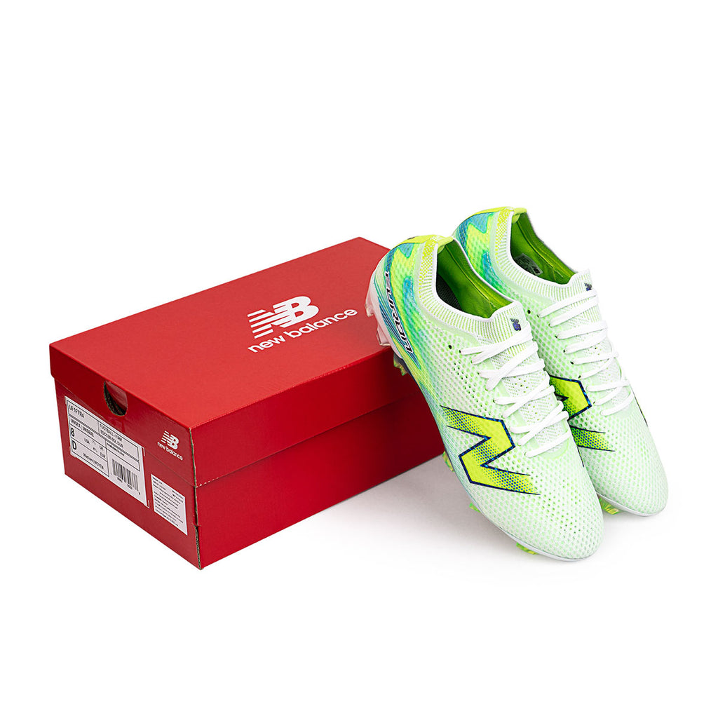NEW BALANCE FURON 9 ELITE FG - WHITE/ALKALINE GREEN
