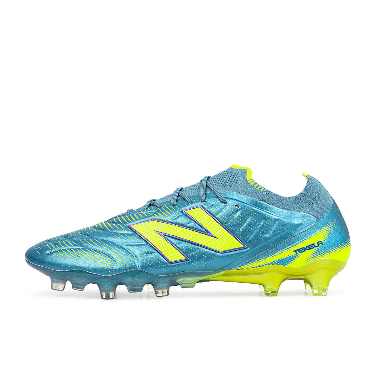 NEW BALANCE TEKELA 5 ELITE FG - METALLIC BLUE/ALKALINE GREEN