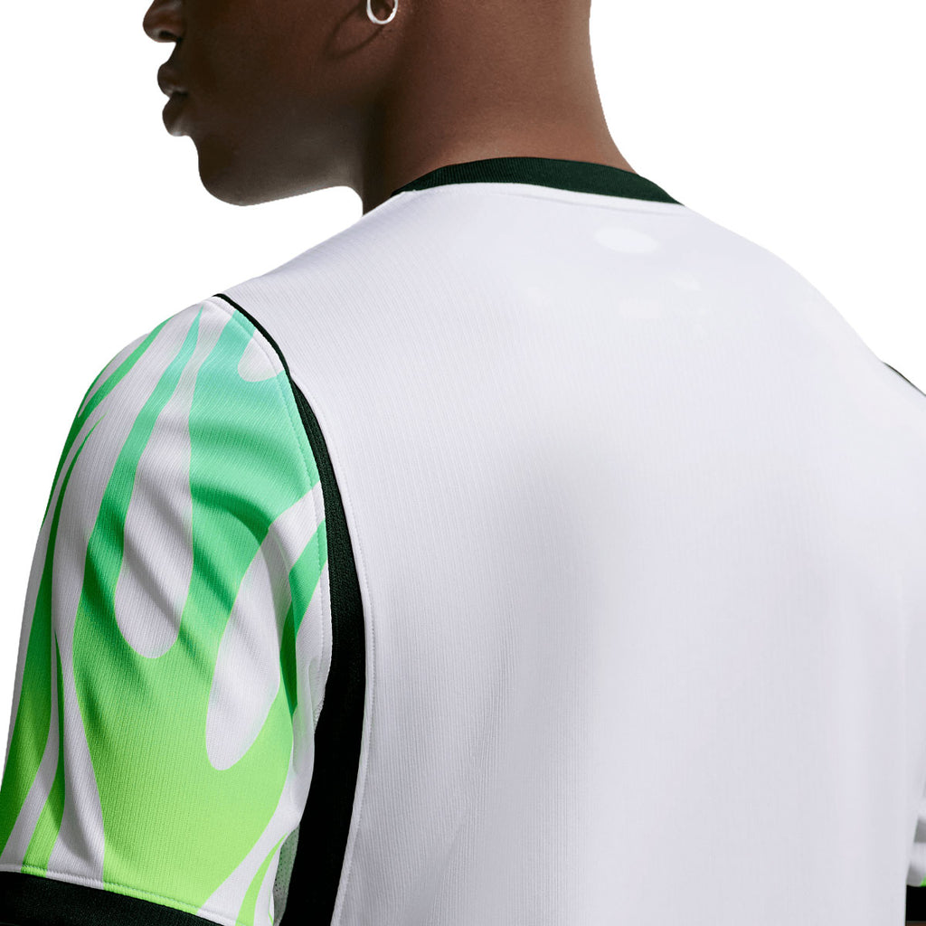 NIKE NIGERIA 2026 AWAY REPLICA JERSEY - WHITE/GREEN GLOW/BLACK