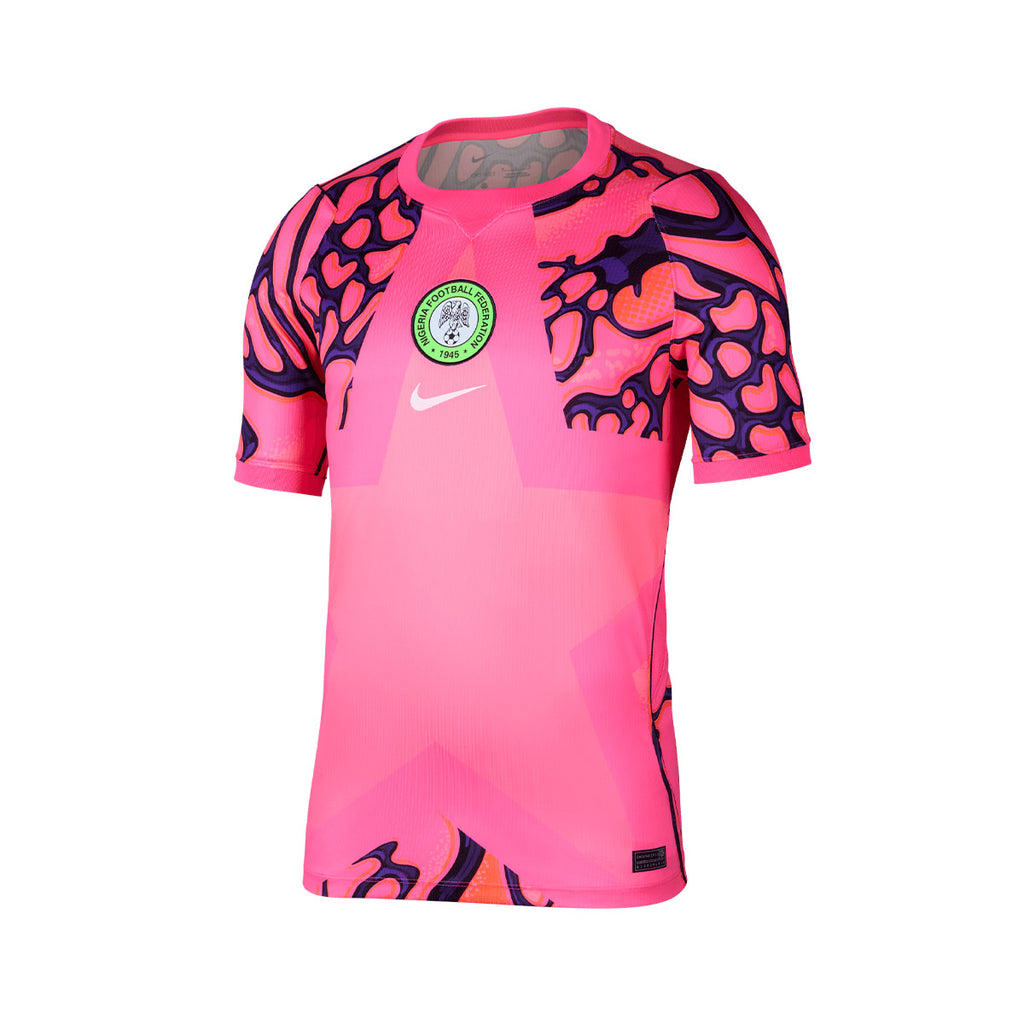 NIKE NIGERIA 2026 GOALKEEPER REPLICA JERSEY - HYPER PINK/BLACK/WHITE