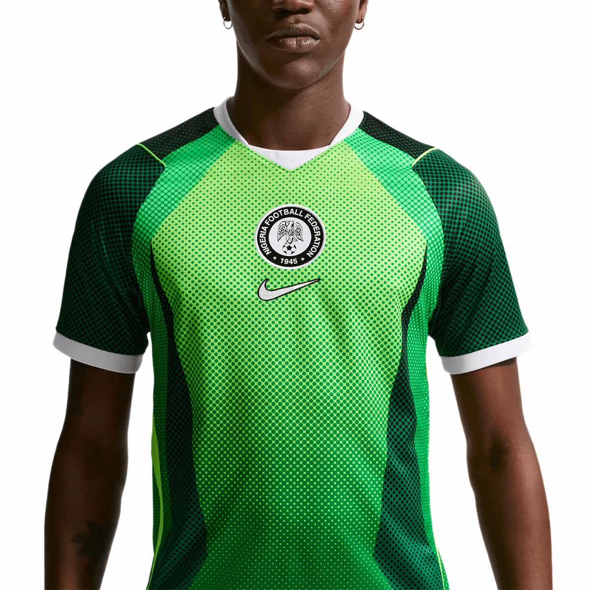 NIKE NIGERIA 2026 HOME REPLICA JERSEY - PINE GREEN/ELECTRIC GREEN/WHITE
