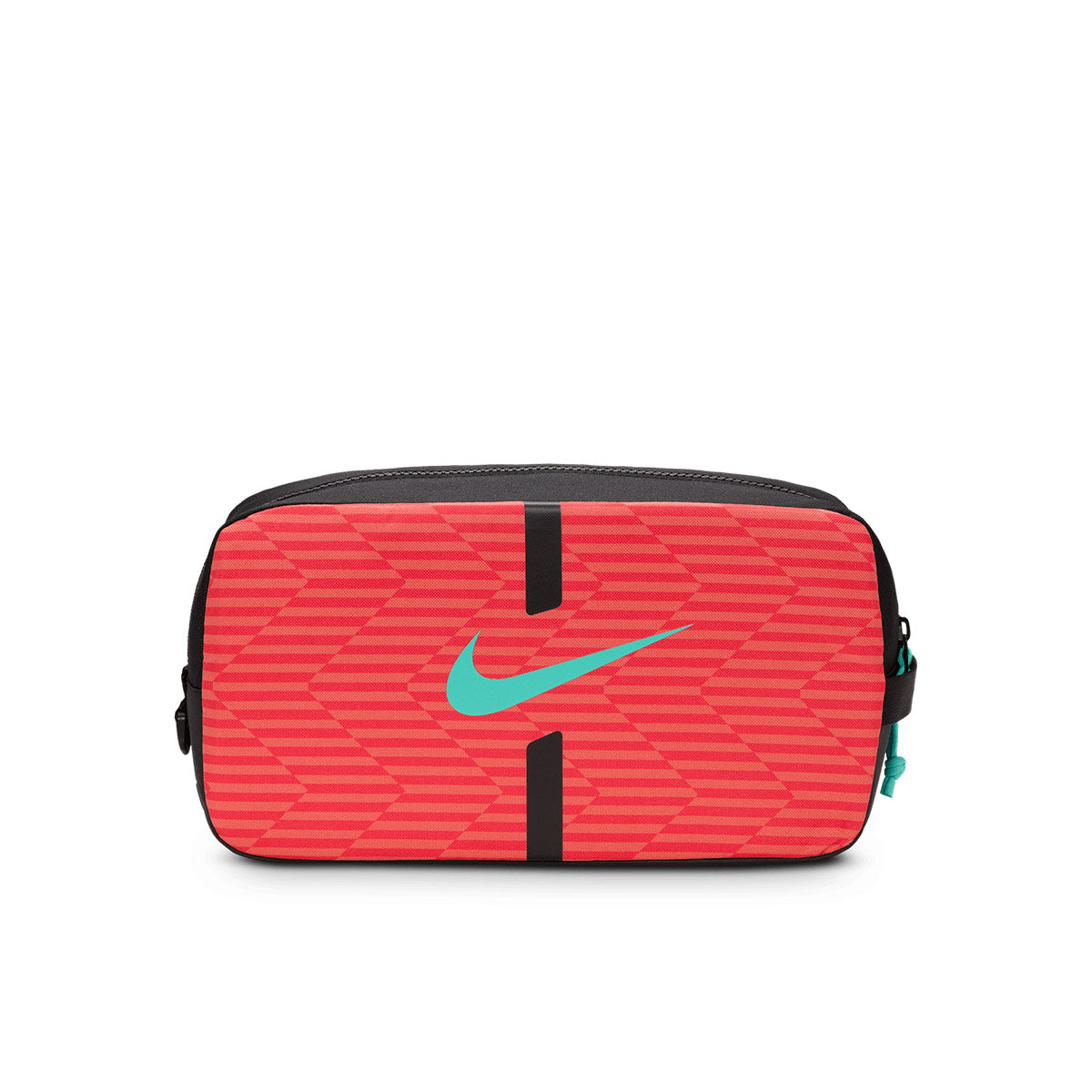 NIKE ACADEMY SHOEBAG - BLACK/EMBER GLOW/AURORA GREEN