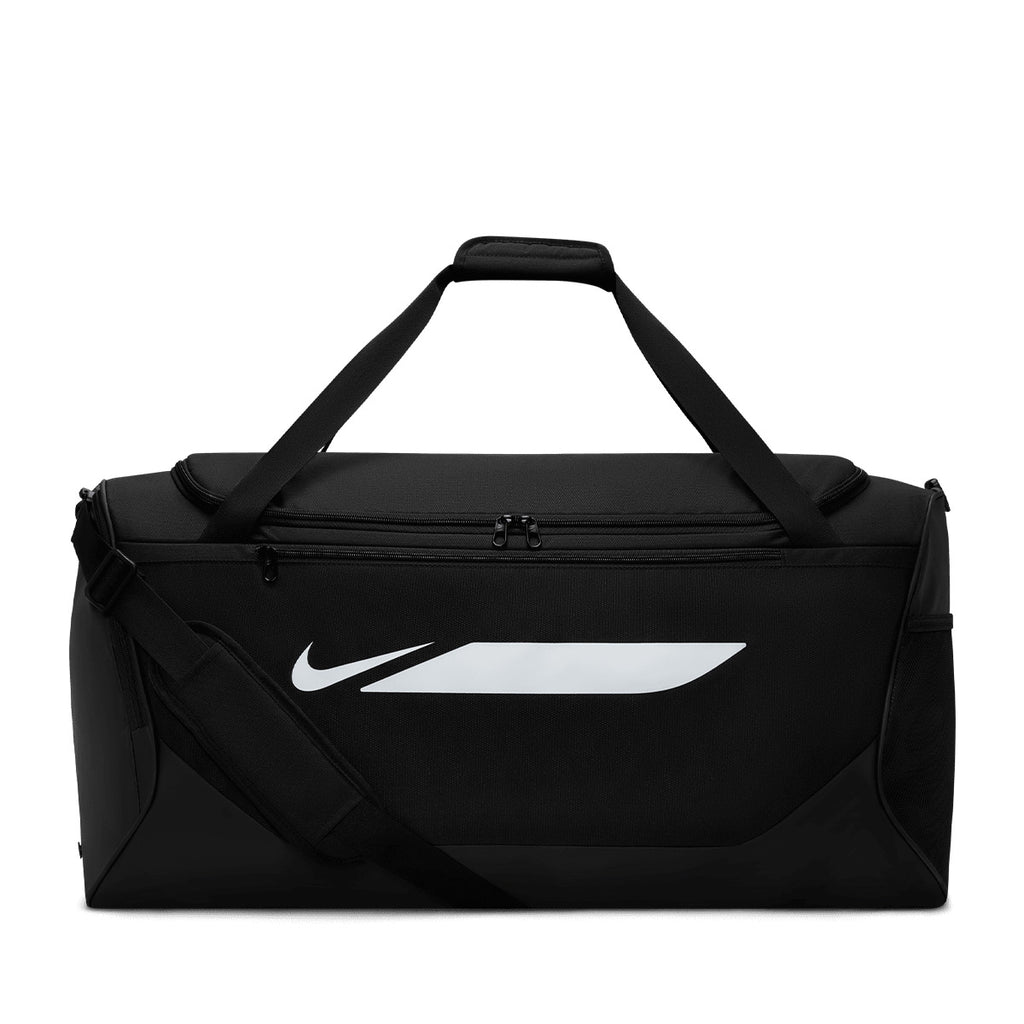 NIKE ACADEMY TEAM DUFFLE BAG (L,95L) - BLACK/BLACK/WHITE