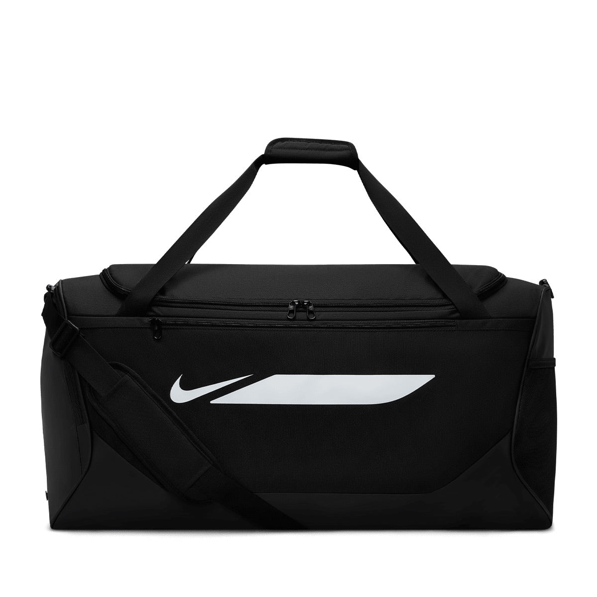 NIKE ACADEMY TEAM DUFFLE BAG (L,95L) - BLACK/BLACK/WHITE