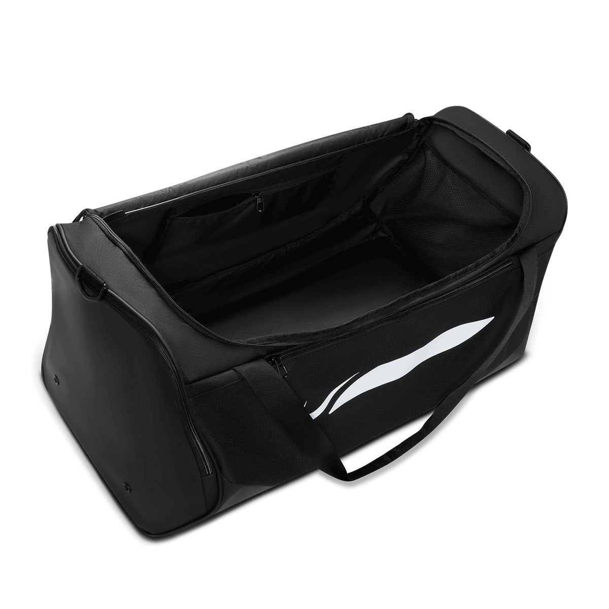 NIKE ACADEMY TEAM DUFFLE BAG (L,95L) - BLACK/BLACK/WHITE