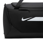 NIKE ACADEMY TEAM DUFFLE BAG (L,95L) - BLACK/BLACK/WHITE