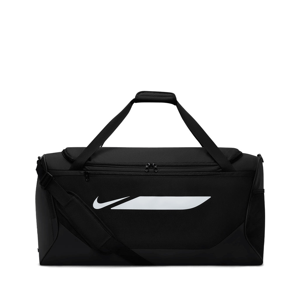 NIKE ACADEMY TEAM DUFFLE BAG (M,60L) - BLACK/BLACK/WHITE