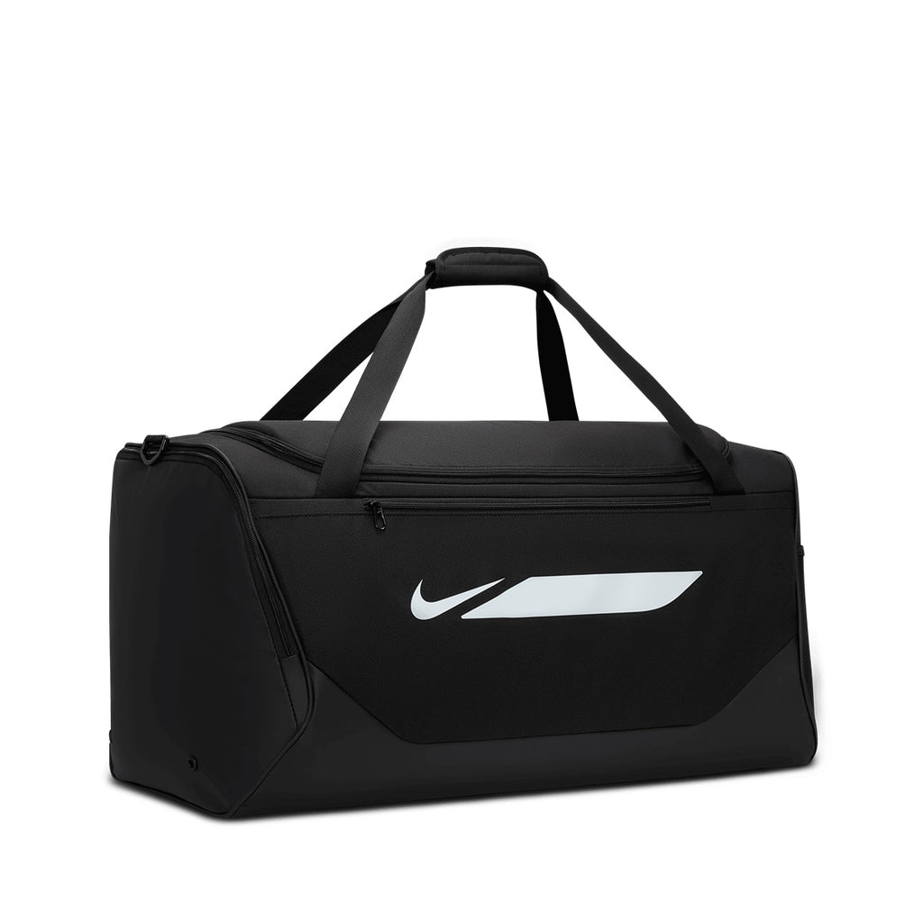 NIKE ACADEMY TEAM DUFFLE BAG (M,60L) - BLACK/BLACK/WHITE