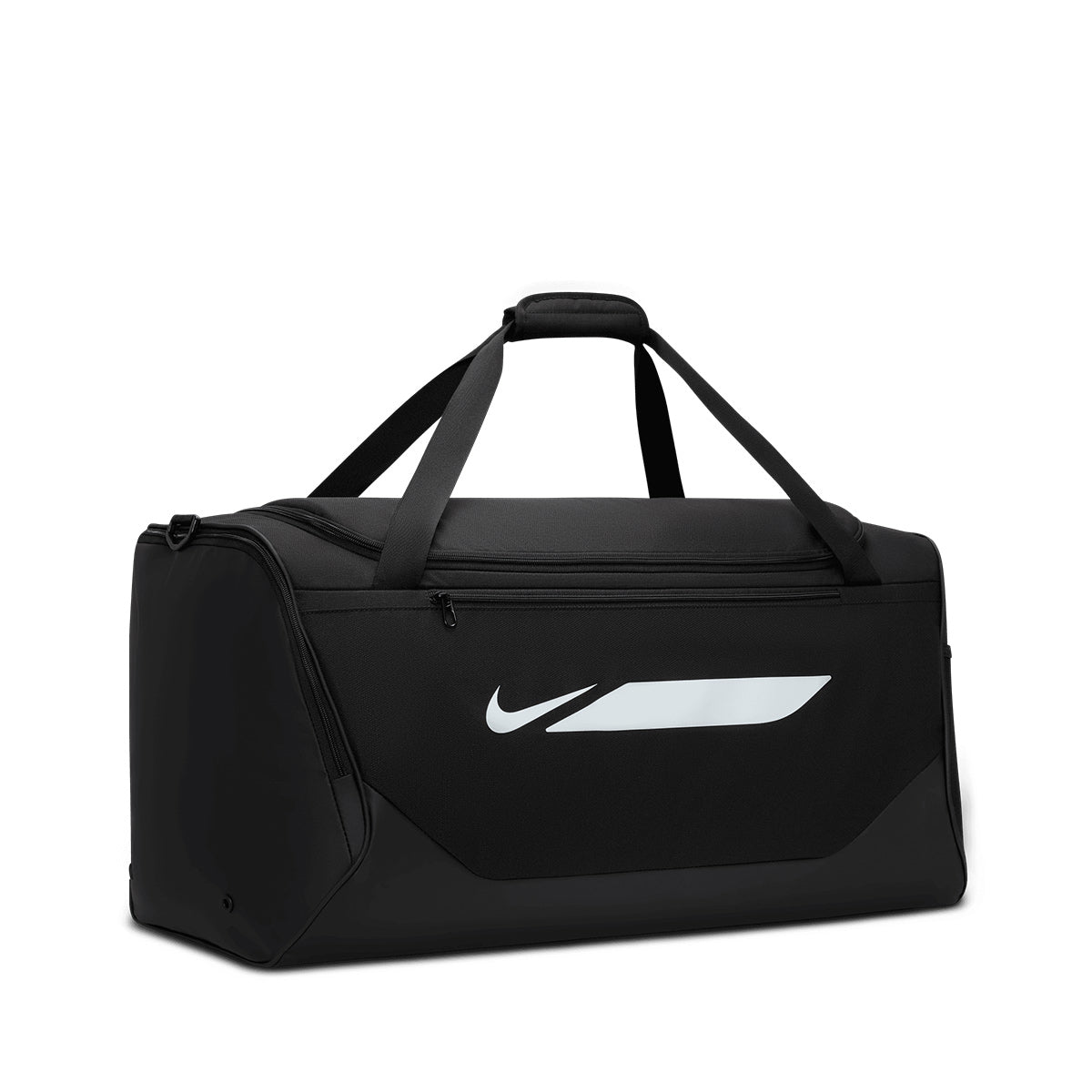 NIKE ACADEMY TEAM DUFFLE BAG (M,60L) - BLACK/BLACK/WHITE
