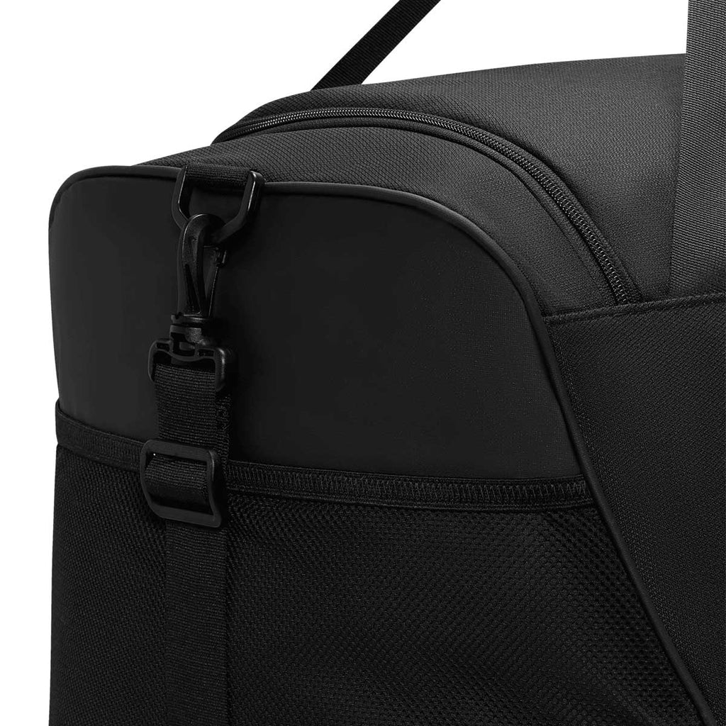 NIKE ACADEMY TEAM DUFFLE BAG (M,60L) - BLACK/BLACK/WHITE