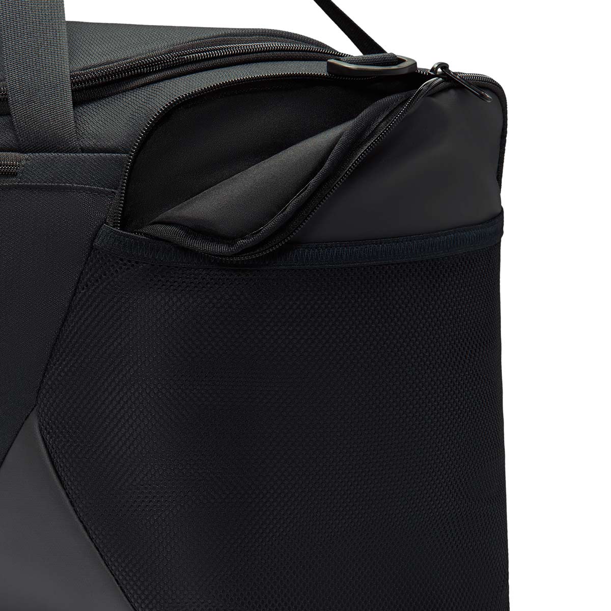 NIKE ACADEMY TEAM DUFFLE BAG (S,40L) - BLACK/BLACK/WHITE