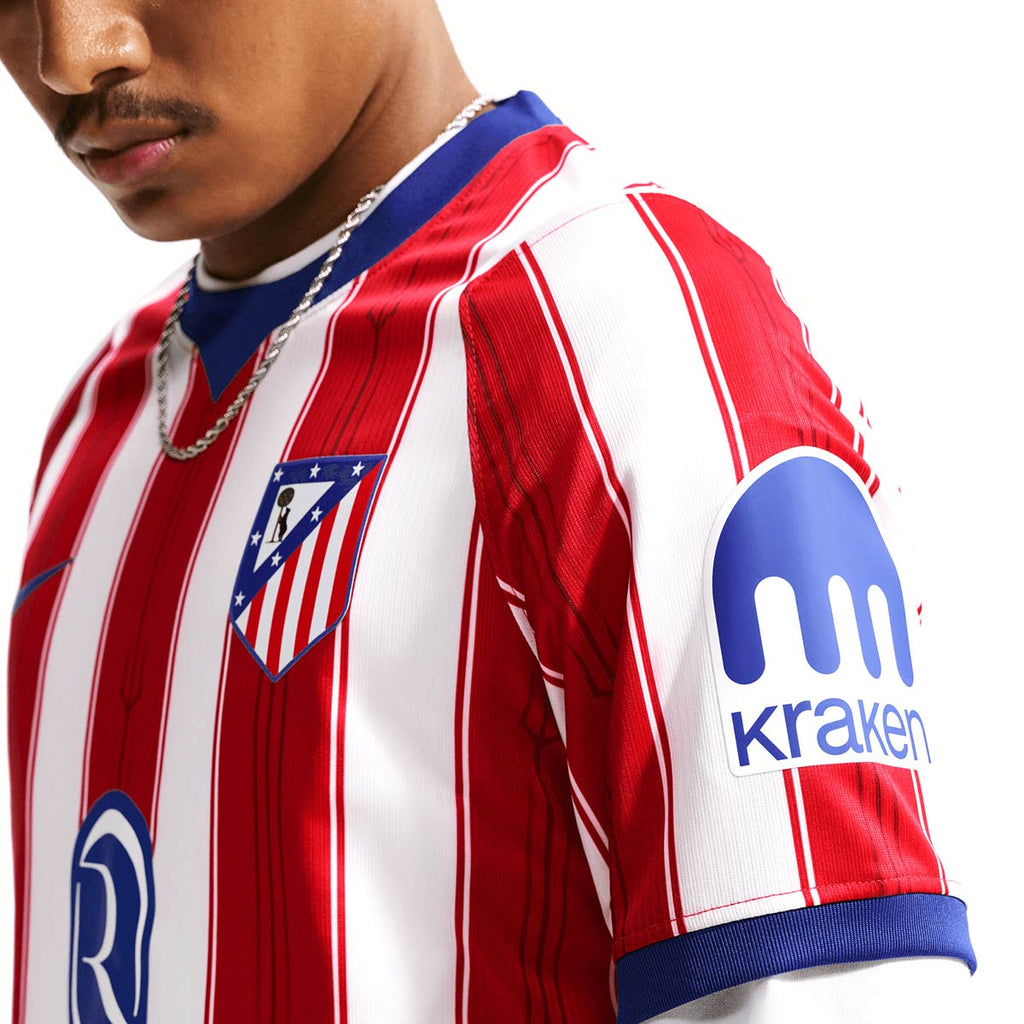 NIKE ATLETICO MADRID 2026/2027 HOME REPLICA JERSEY - WHITE/UNIVERSITY RED/DEEP ROYAL BLUE