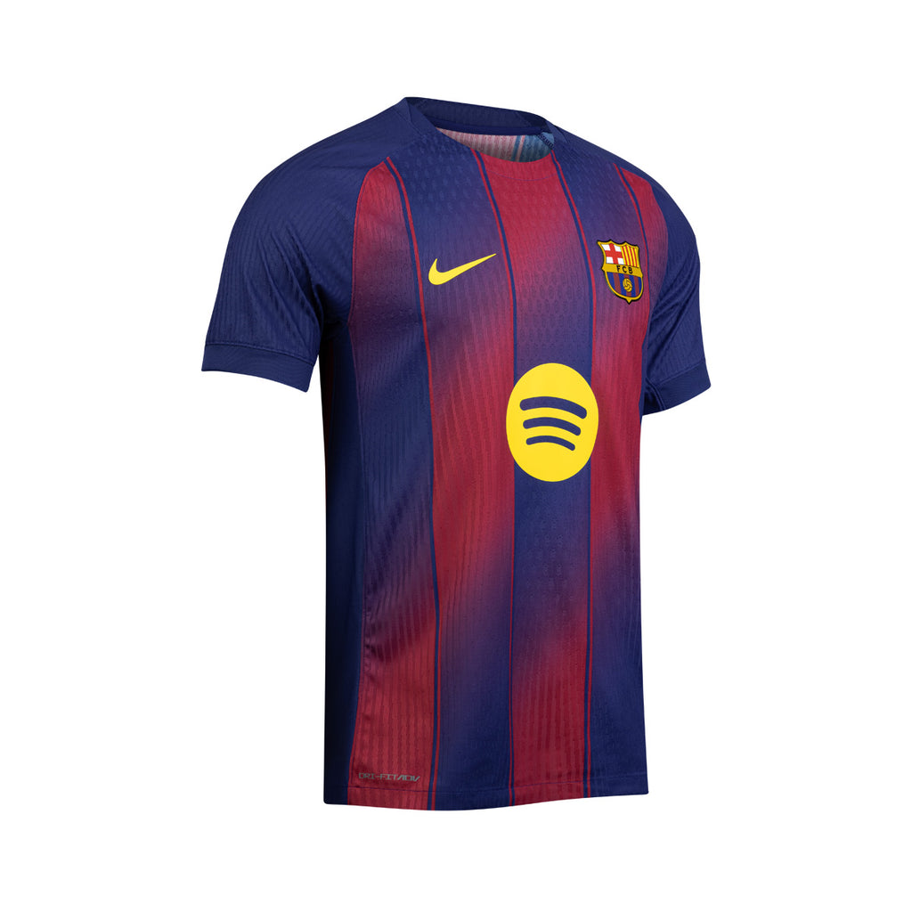 NIKE BARCELONA 2025/2026 HOME PLAYER JERSEY - DEEP ROYAL BLUE/MIDWEST GOLD