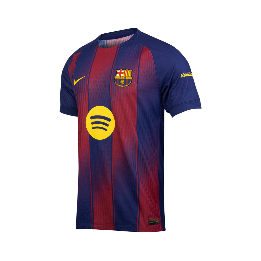 NIKE BARCELONA 2025/2026 HOME PLAYER JERSEY - DEEP ROYAL BLUE/MIDWEST GOLD