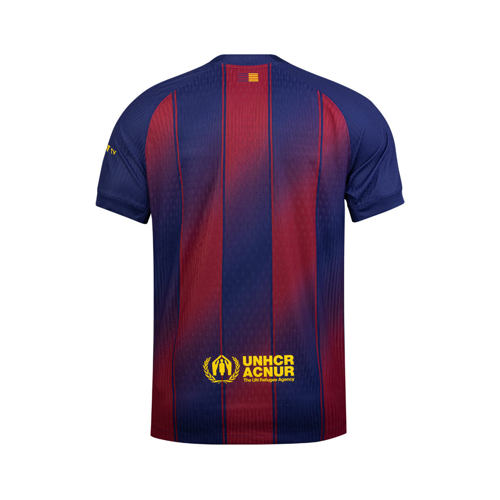 NIKE BARCELONA 2025/2026 HOME PLAYER JERSEY - DEEP ROYAL BLUE/MIDWEST GOLD