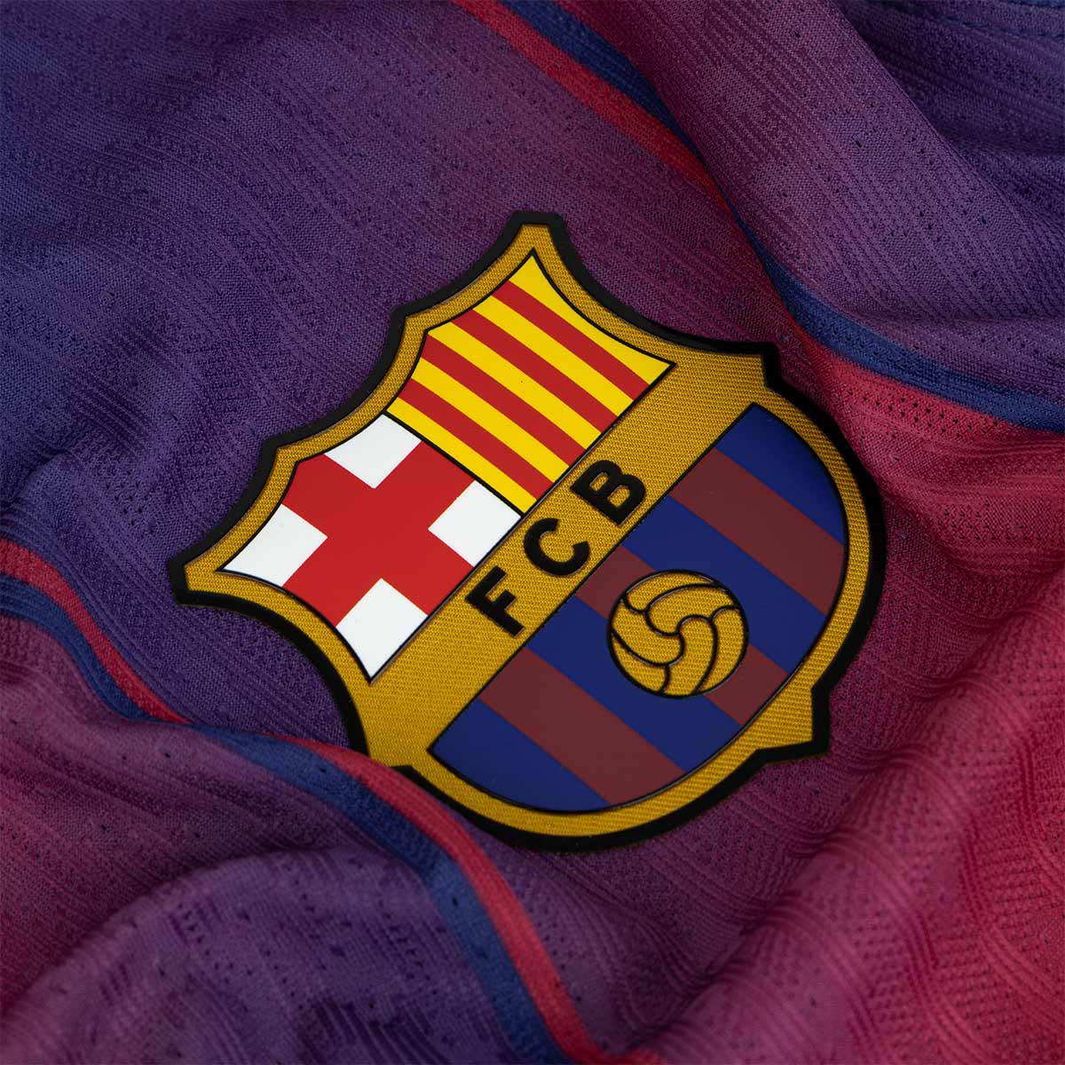 NIKE BARCELONA 2025/2026 HOME PLAYER JERSEY - DEEP ROYAL BLUE/MIDWEST GOLD